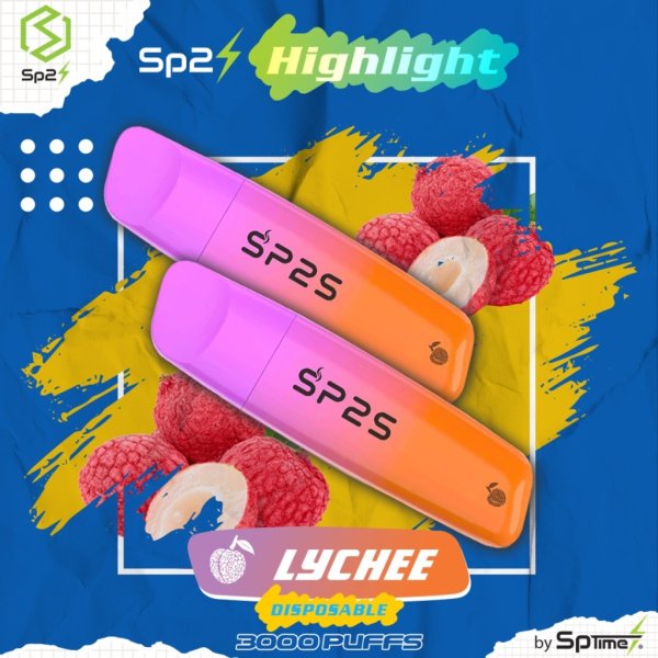 SP2 HIGHLIGHT 3000 PUFFS RECHARGEABLE DISPOSABLE