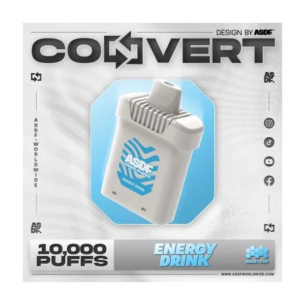 ASDF CONVERT 10000 PREFILLED POD