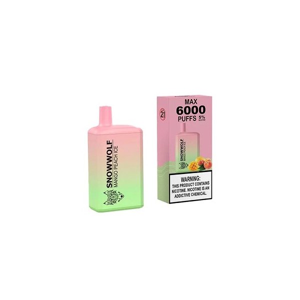 SNOWWOLF 6000 RECHARGEABLE DISPOSABLE